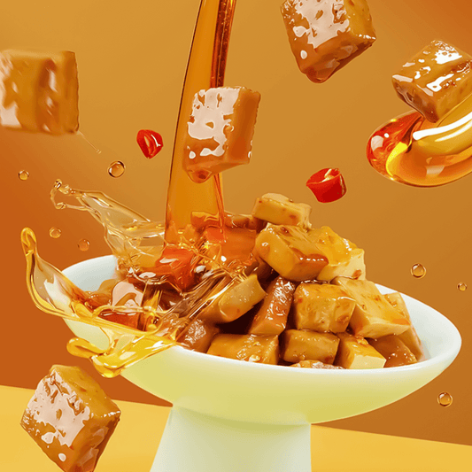 HAO BA SHI Dried Beancurd BBQ Flavor 95g