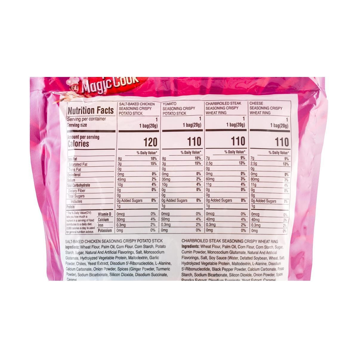 Fries Potato Chips N' Rings Snacks Mix,8.47 oz