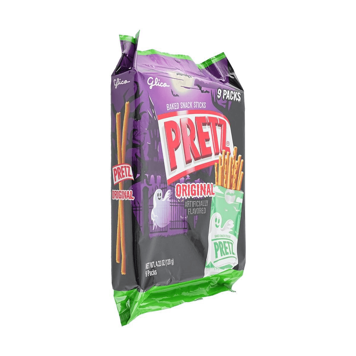 Pretz Original Flavor,Family Pack ,9 Packs,4.23 oz