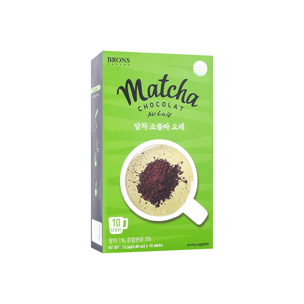 Matcha Chocolat Au Lait 13.5g