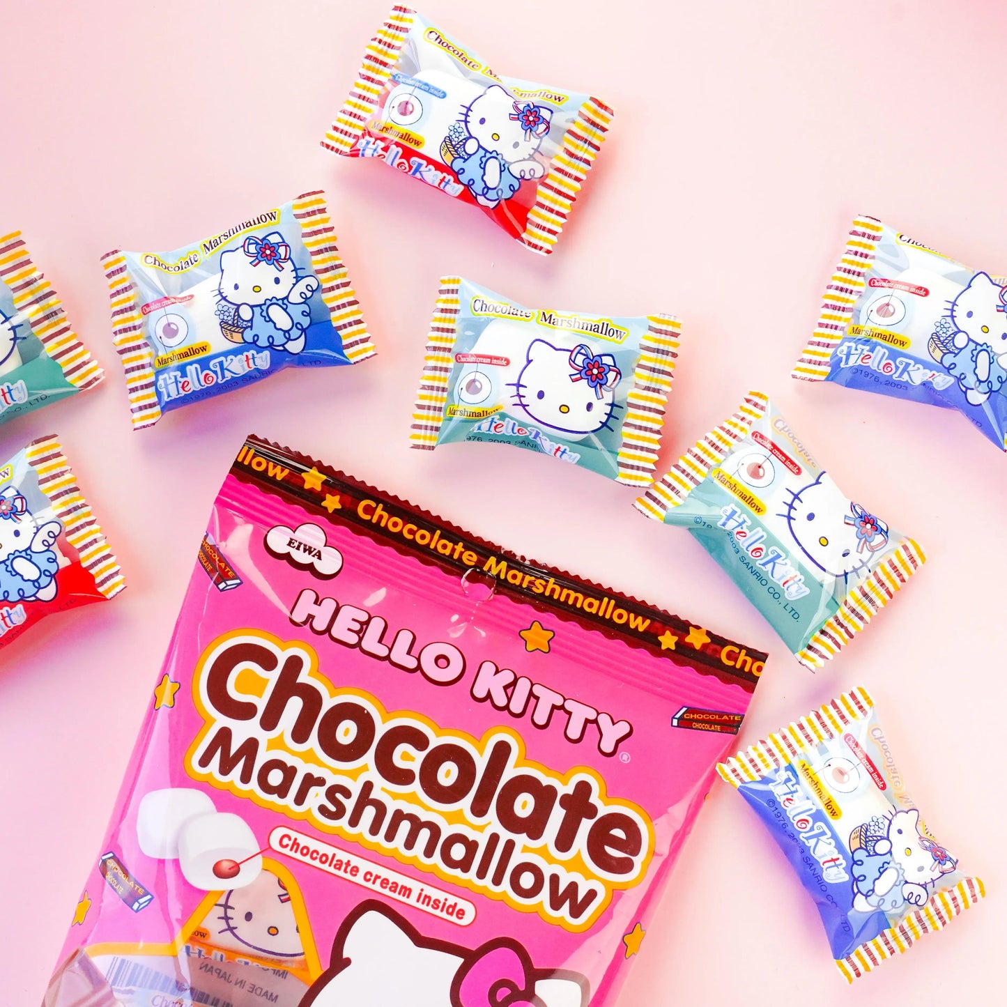 Hello Kitty Chocolate-Filled Marshmallows, 1.26oz