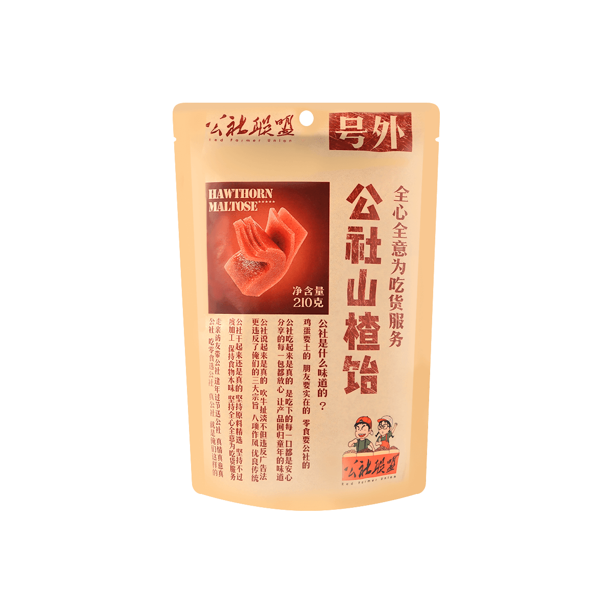 Healthy Hawthorn Snacks Strips 198g