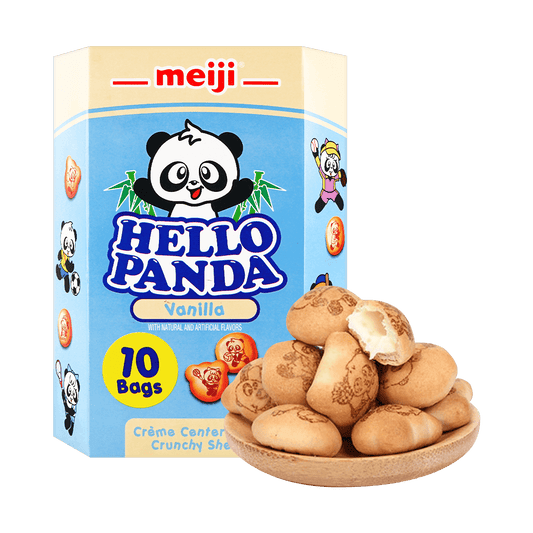 Hello Panda Biscuit with Milk Vanilla Filling 258g