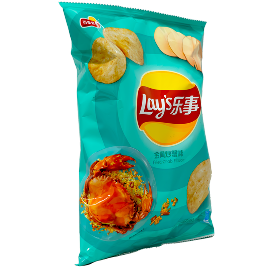 LAY'S Potato Chips Fried Crab Flavor 70g (China)