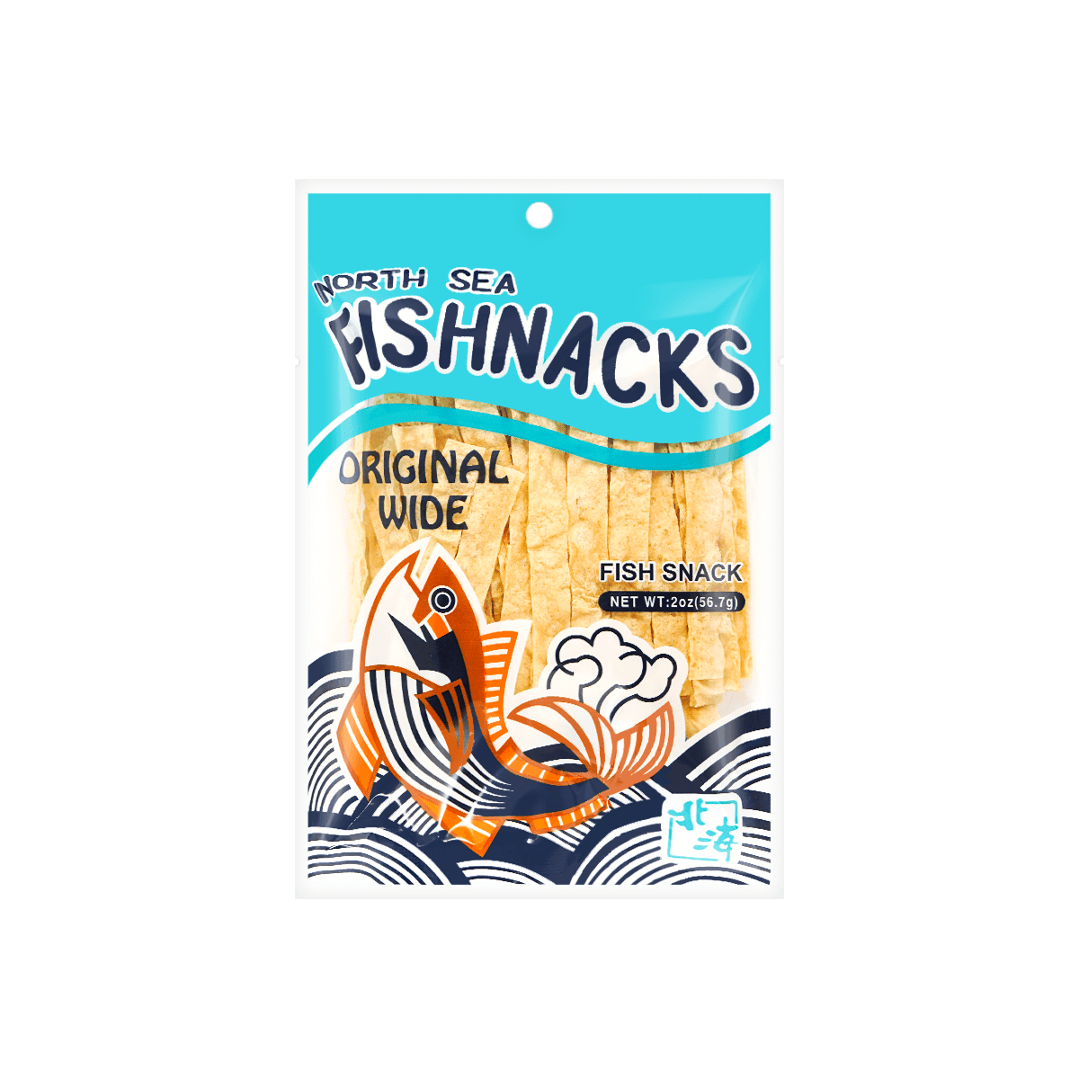 Fishsnack Original Flavor Wide  56g