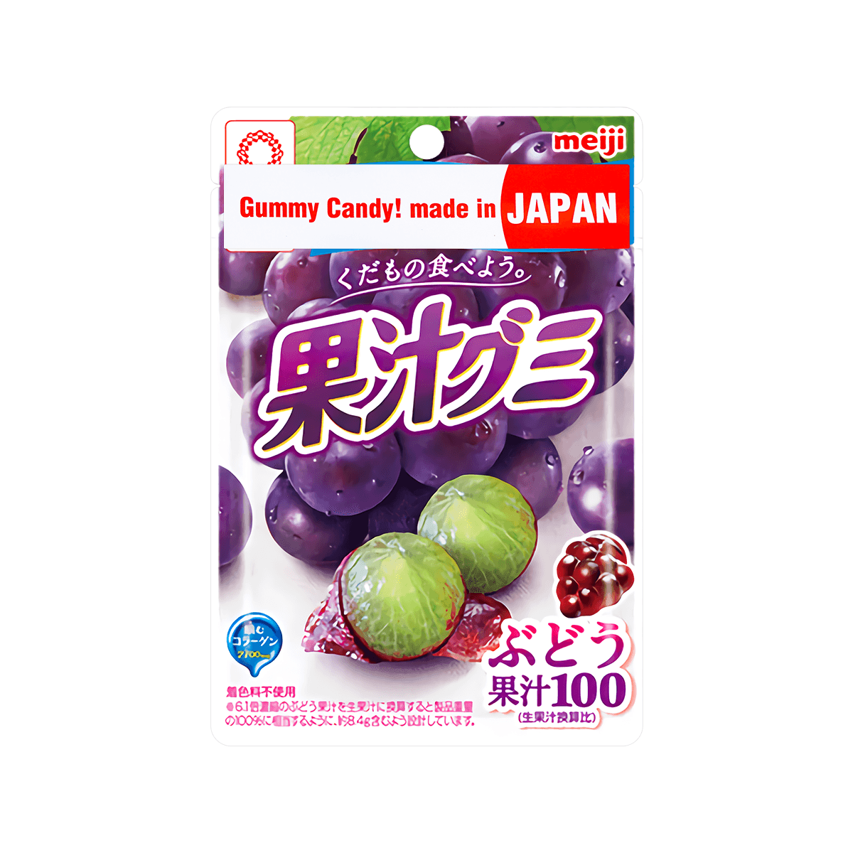 Jelly  Jelly Gummy Candy Grape Flavor 54g