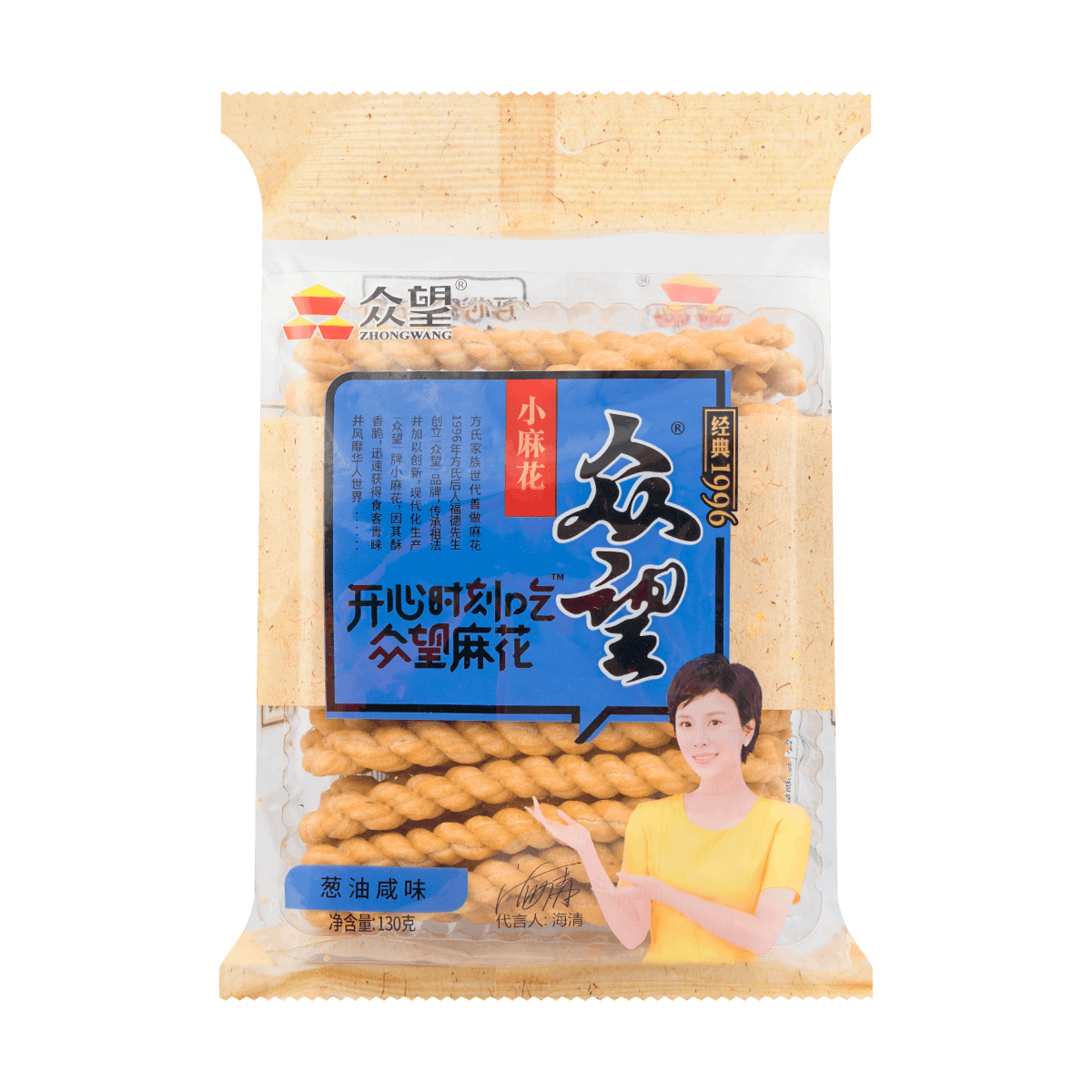 Salty Shallot Oil Flavor Mini-fried Dough Twist 112g