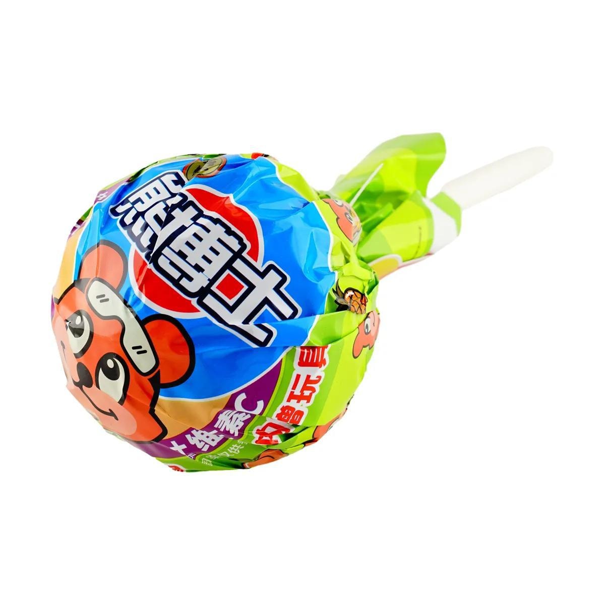 Dr. Bear's Giant Lollipop Assorted Fruit Juice Flavors 5.04 oz