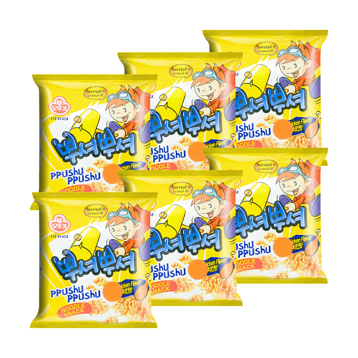 Ppushu Ppushu Noodle Snack Bulgogi flavor 90g