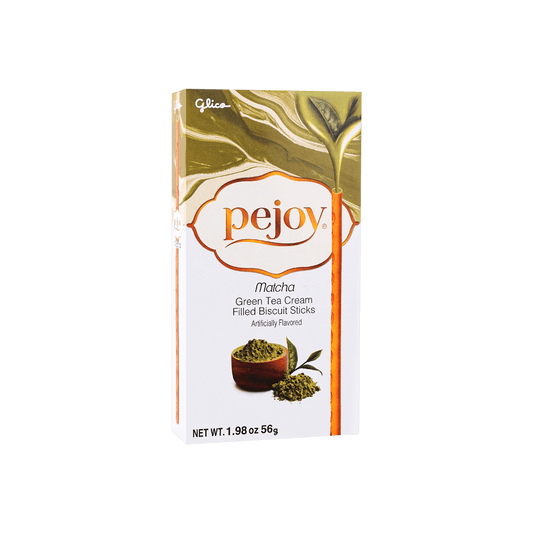 Pejoy Matcha Cream Filled Cookie Sticks  - Pocky's Friend, 1.97oz