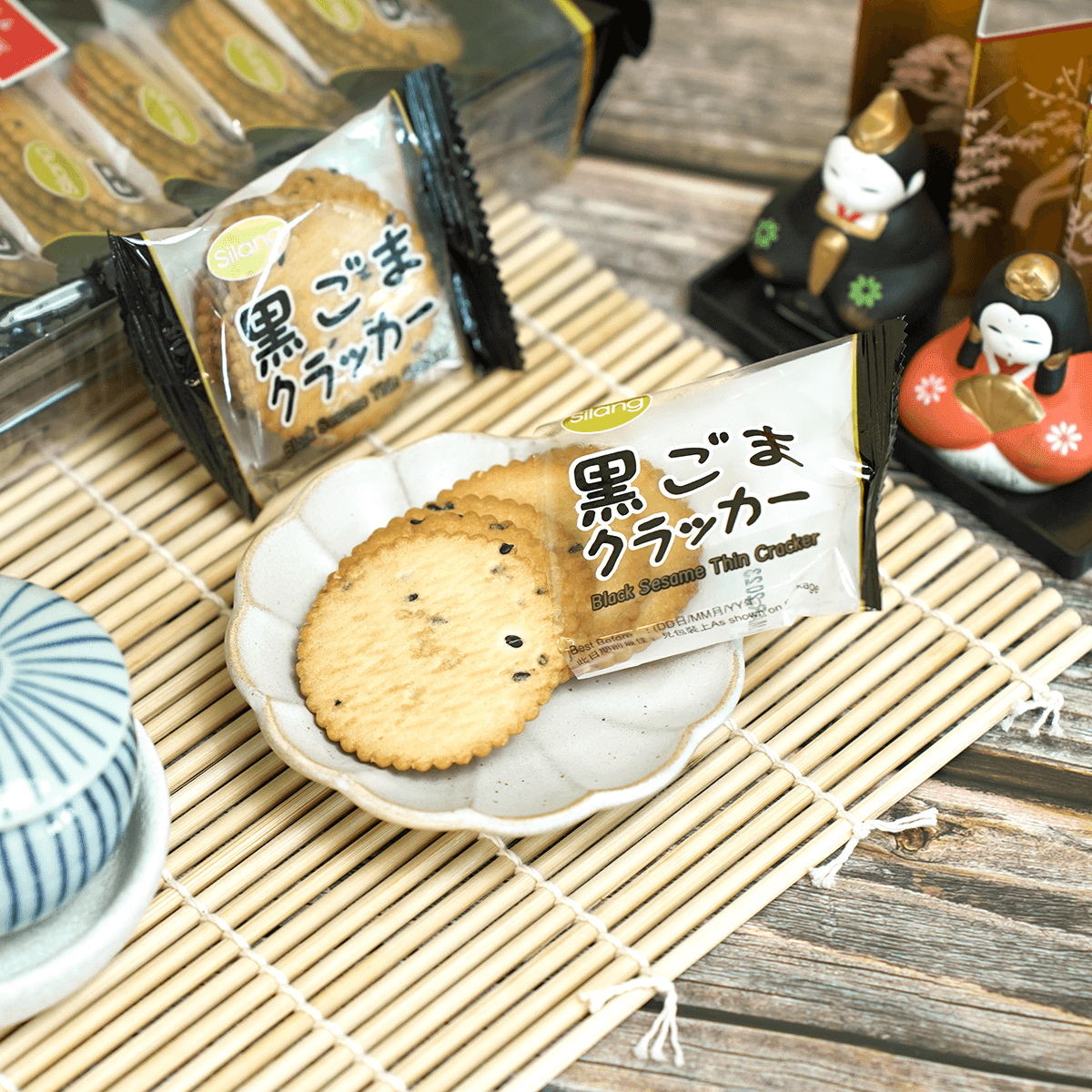 Black Sesame Cracker 264g