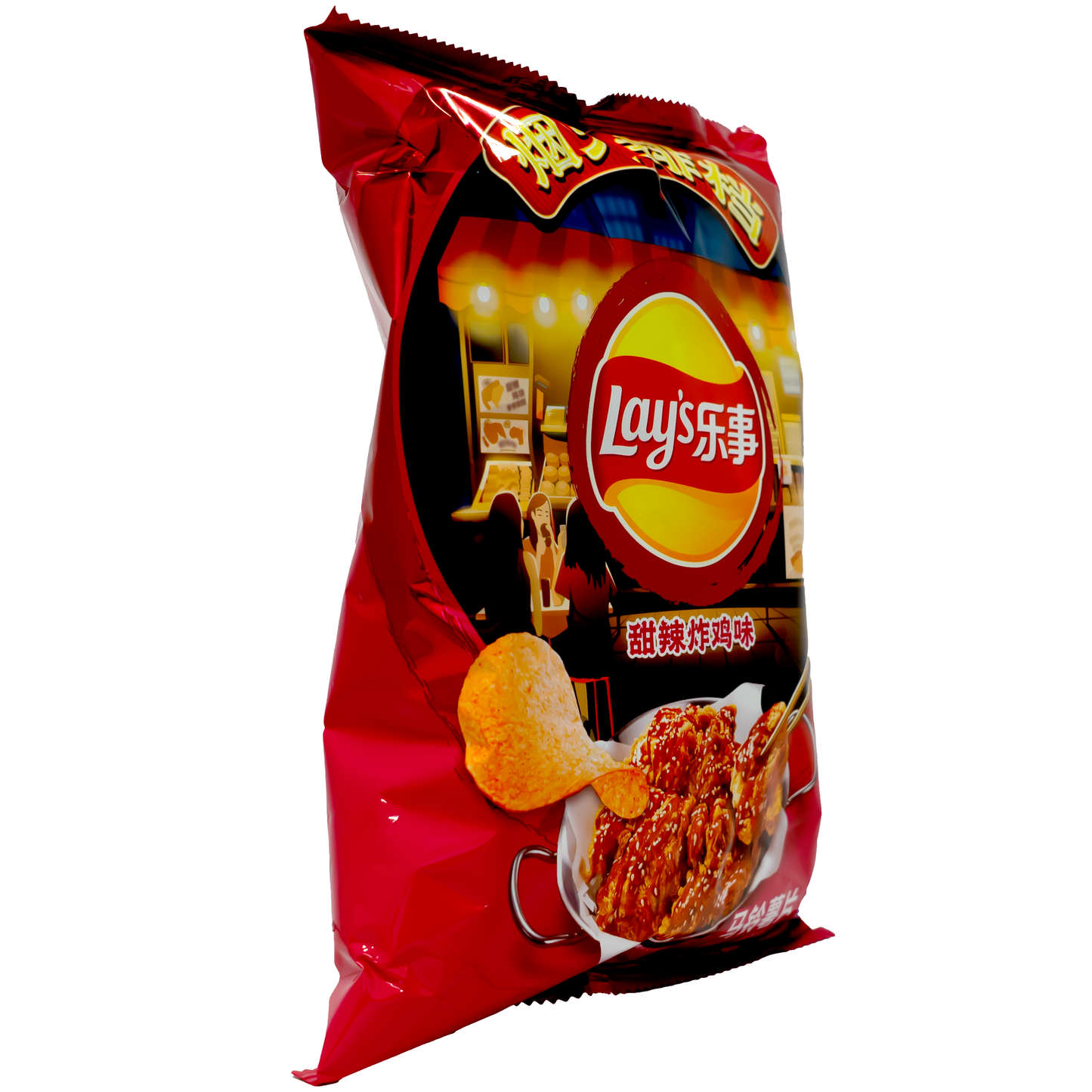 LAY'S Potato Chips Imitation Sweet Spicy Fried Chicken Flavor 70g (China)