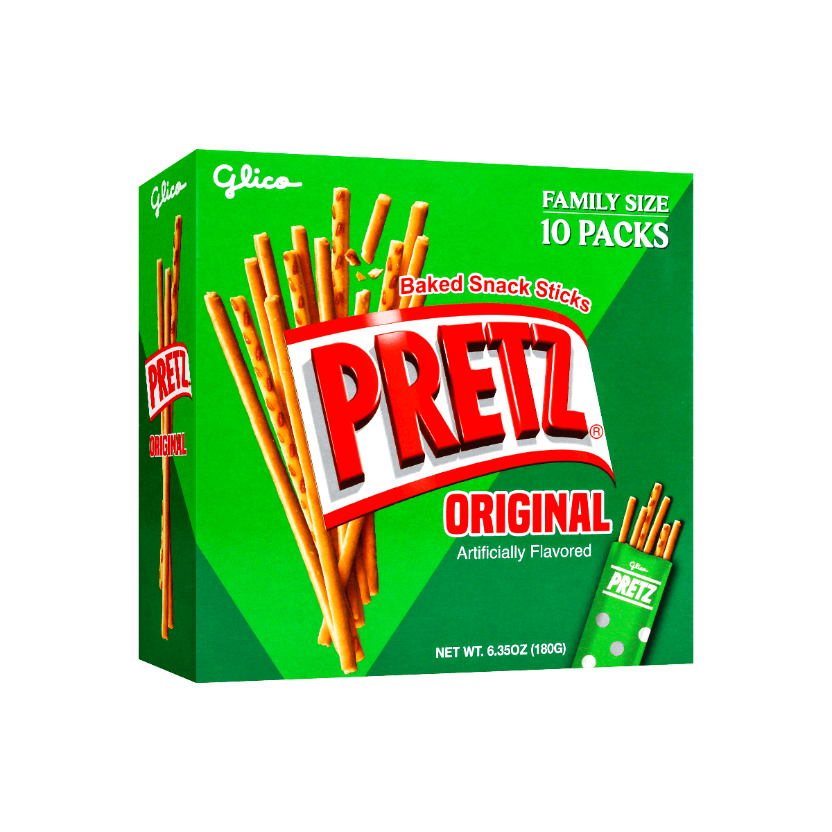 Pretz Original Flavor,Family Pack ,9 Packs,4.23 oz