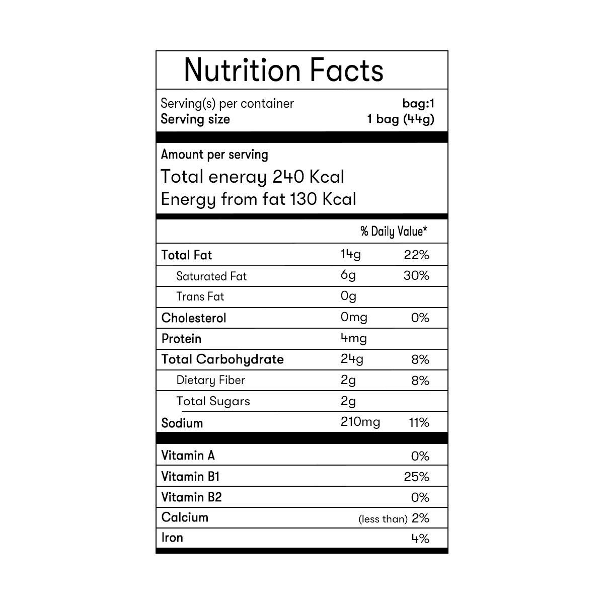 Hot Chili Squid Potato Chips, 44g