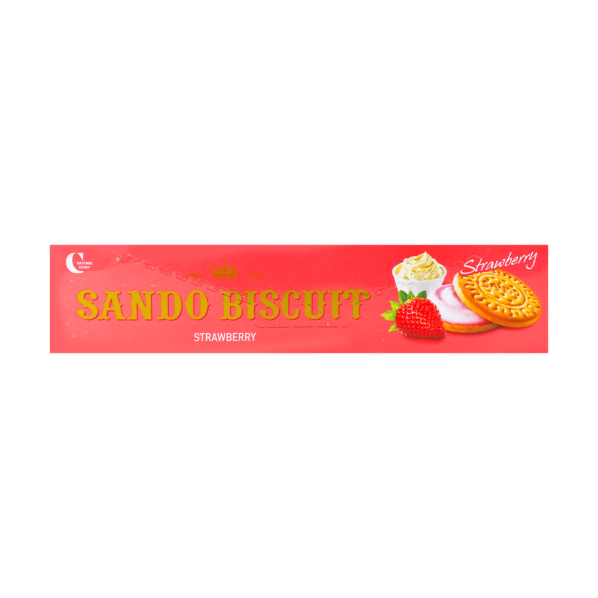 Sando Biscuit Strawberry Flavor Gift Pack 323g