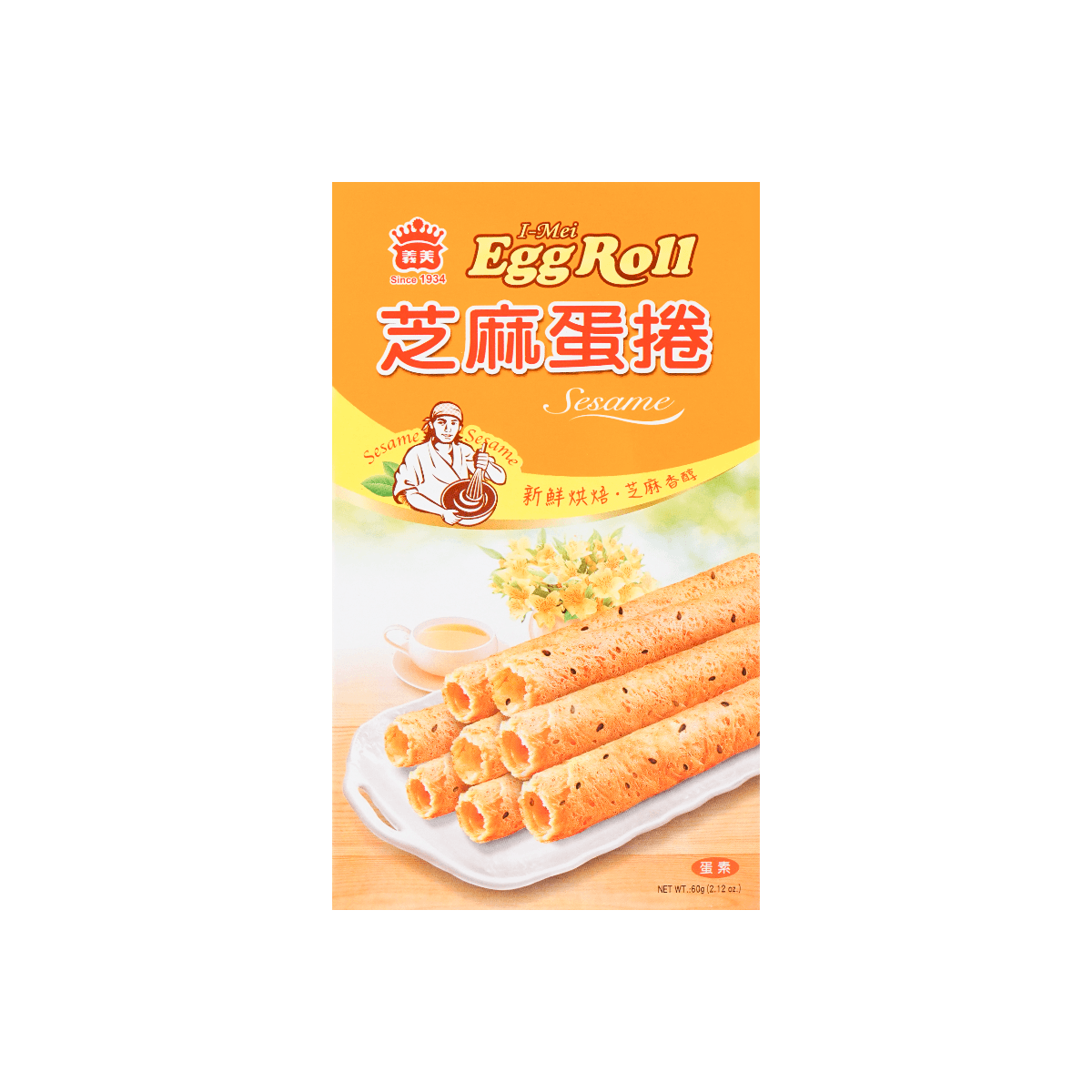 Egg Roll Sesame Flavor 60g