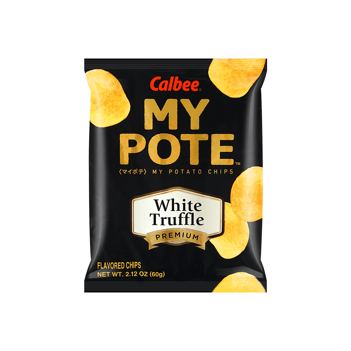 CALBEE MY POTE Onion Soup Potato Chips, 2.12oz