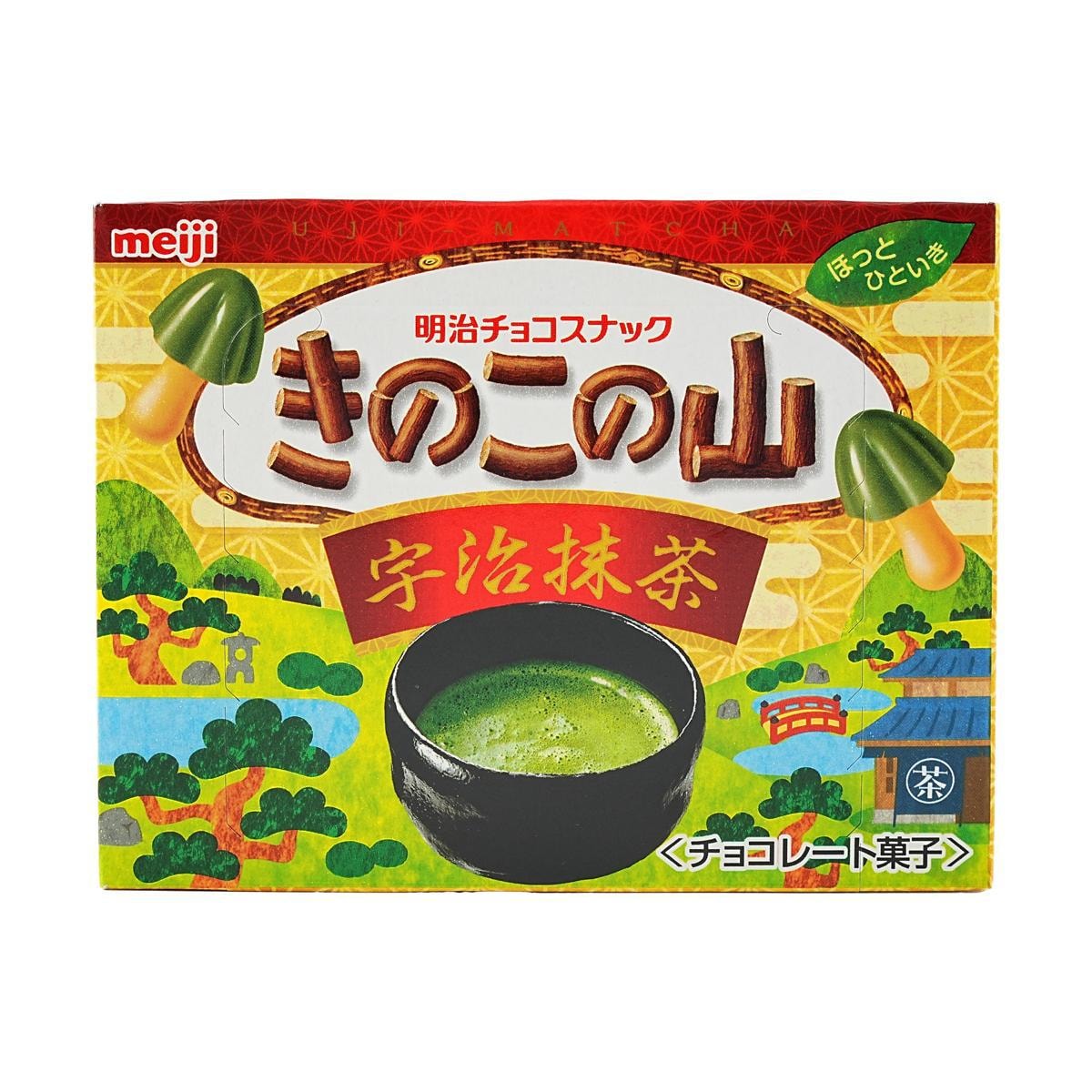 Kinoko Takenoko Matcha Biscuits 3.39 oz