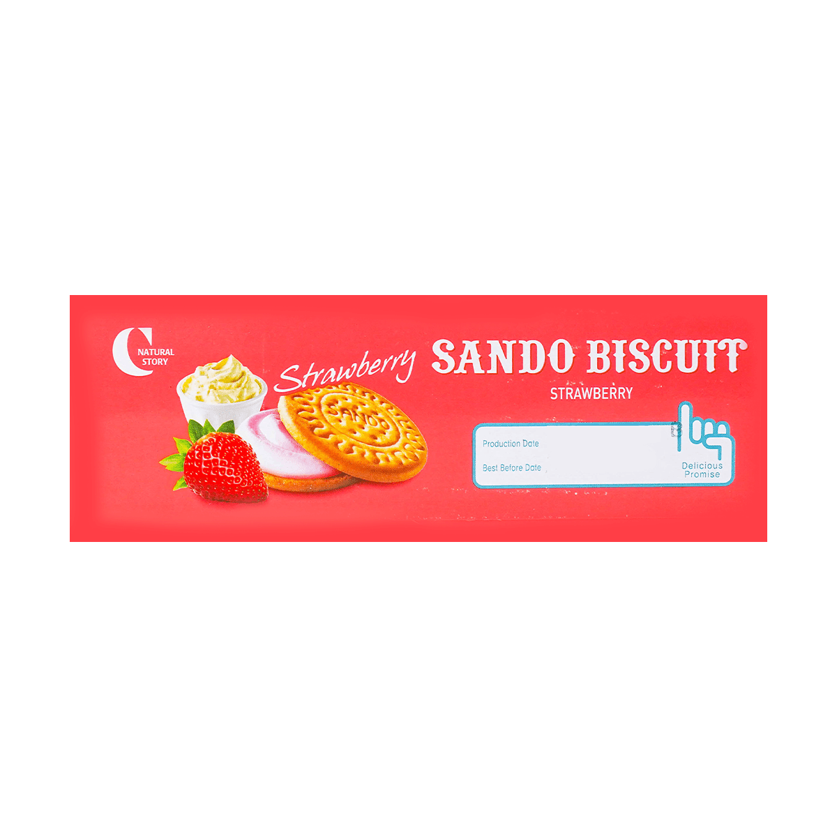 Sando Biscuit Strawberry Flavor Gift Pack 323g