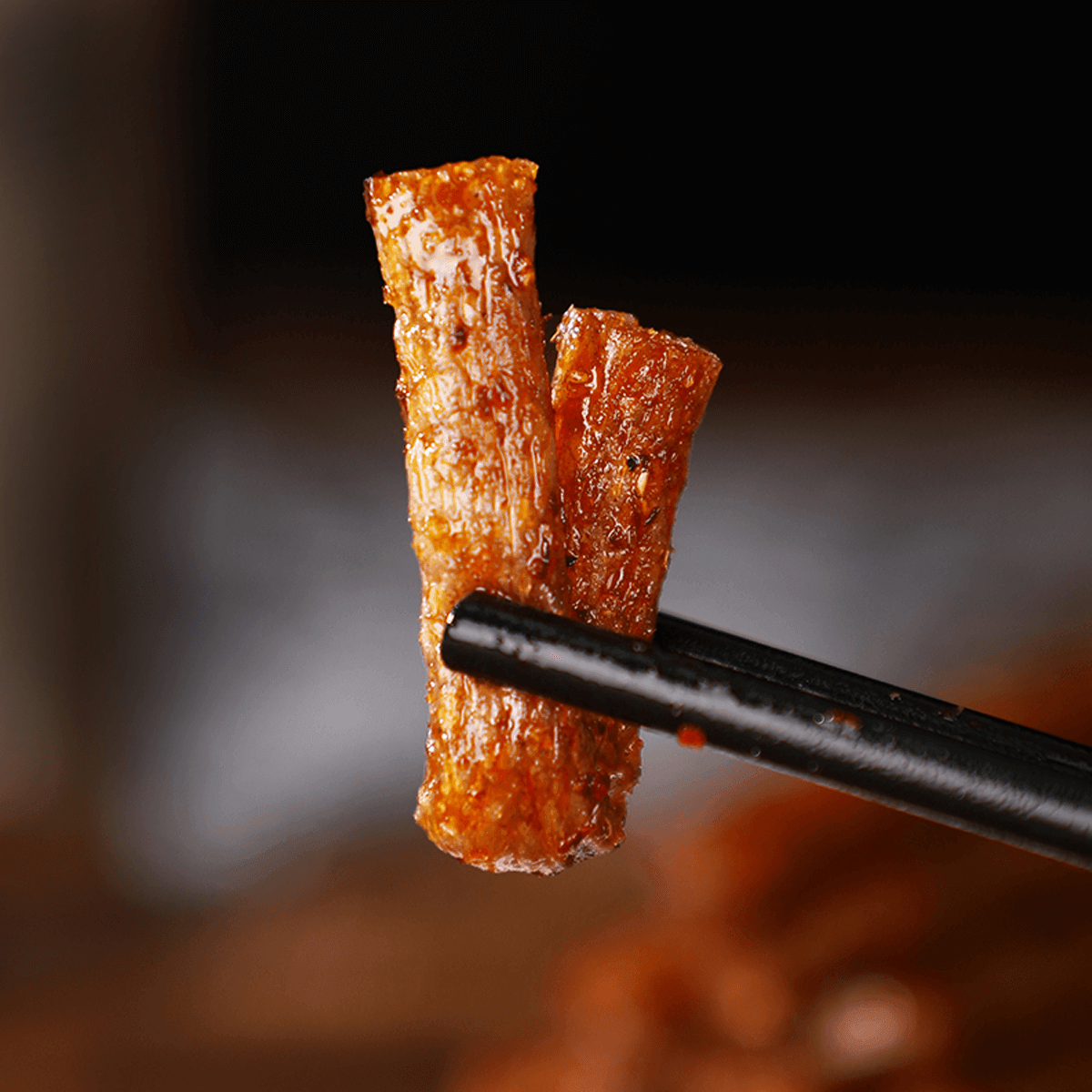 Hot & Spicy Vegetarian Chicken Sticks - Spicy Snack, 2.82oz