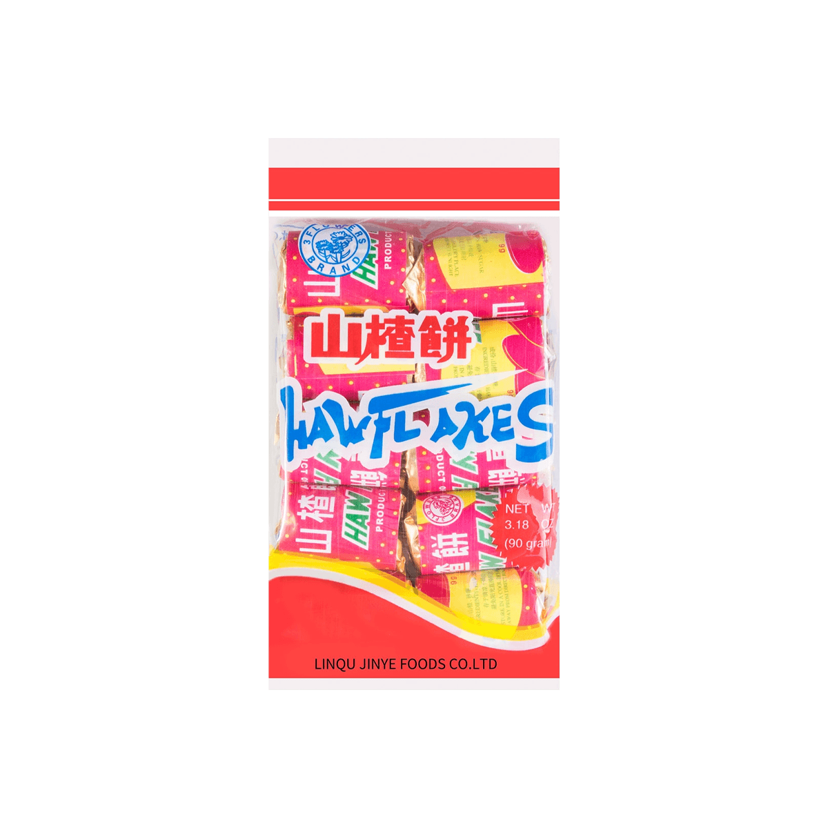 Haw Flakes - Hawthorne Candy, 3.17oz