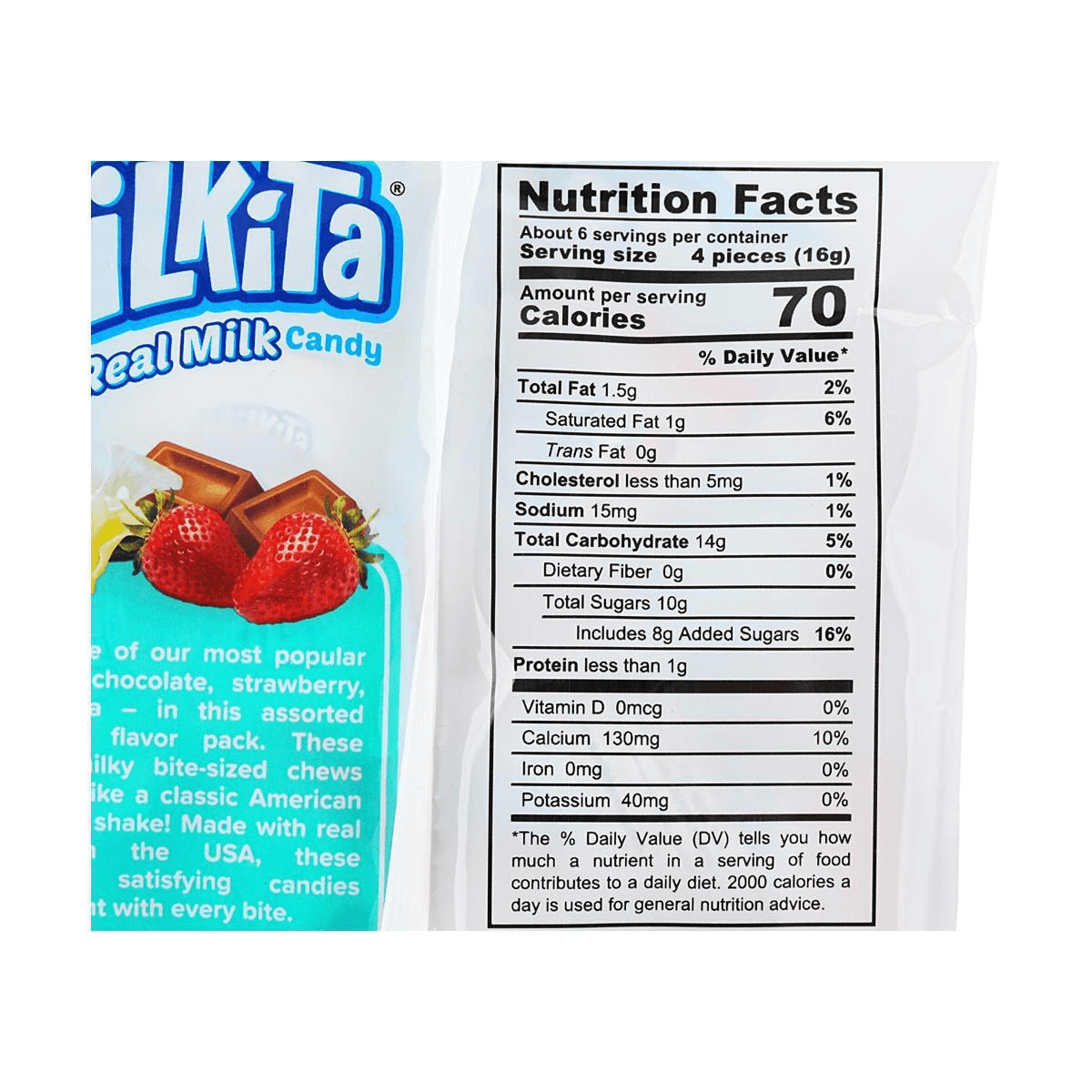 Milky Creamy Candy Assorted Ice Cream Flavor 3.52 OZ