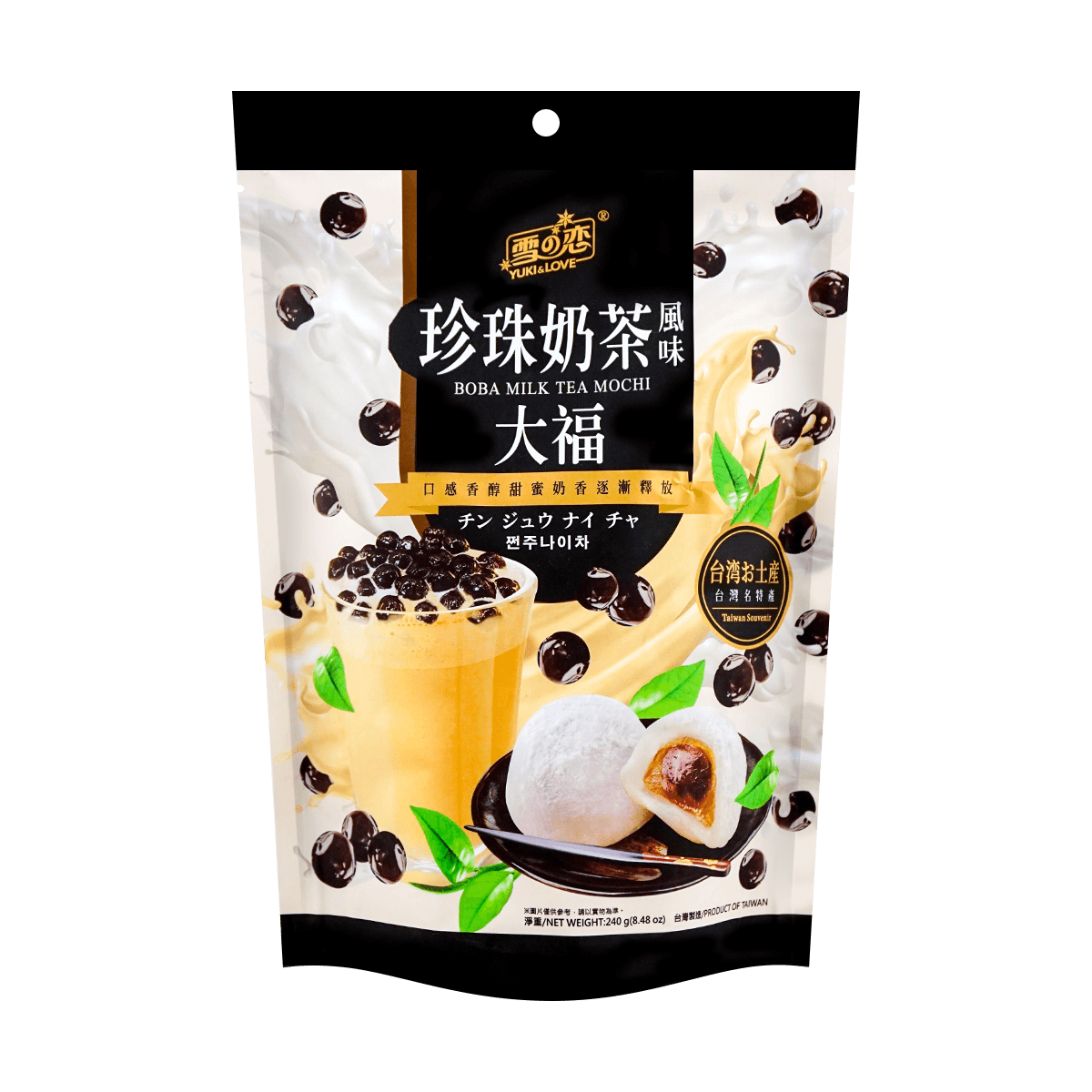 Mochi Boba Milk Tea Flavor 240g