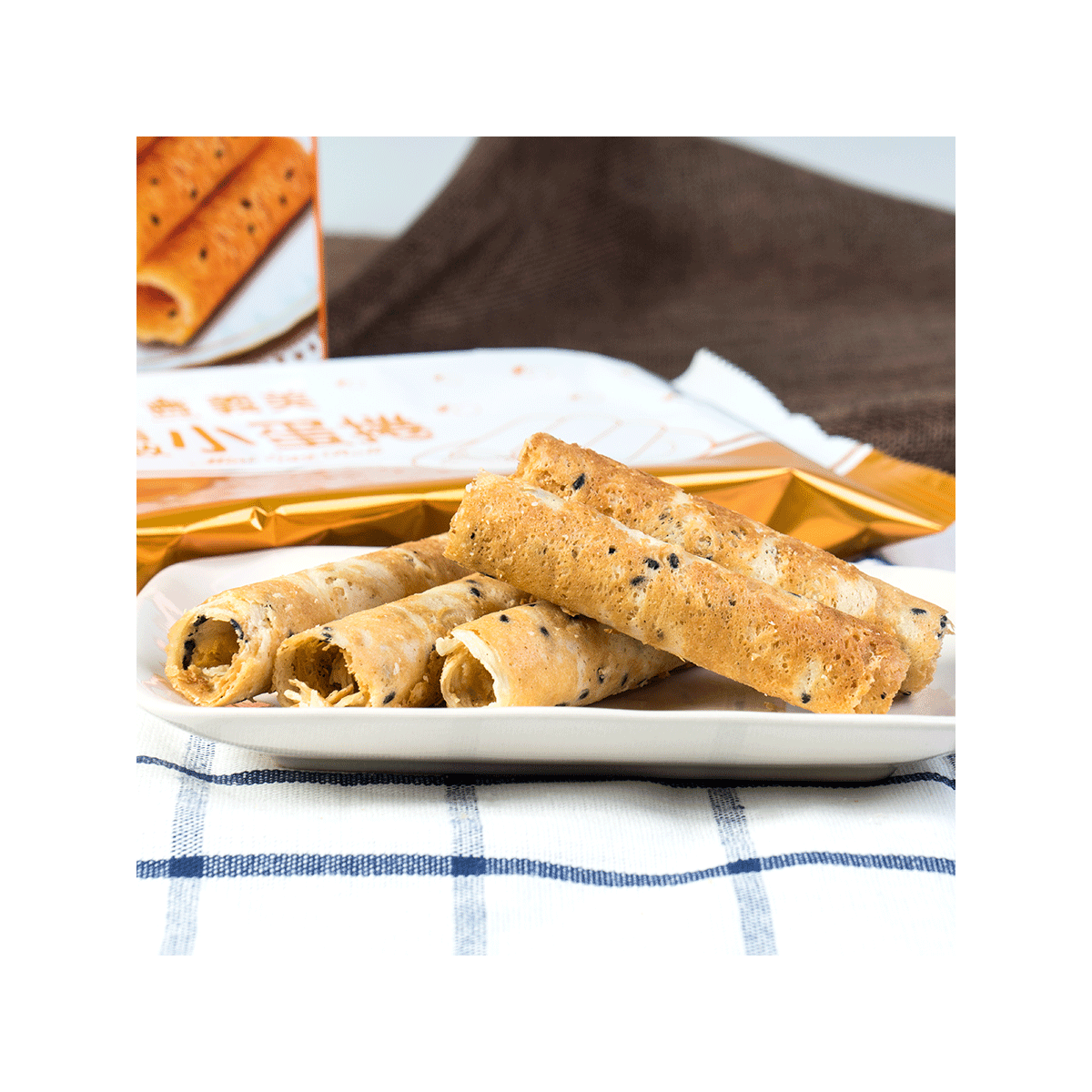 Mini Egg Roll Sesame Flavor 114g