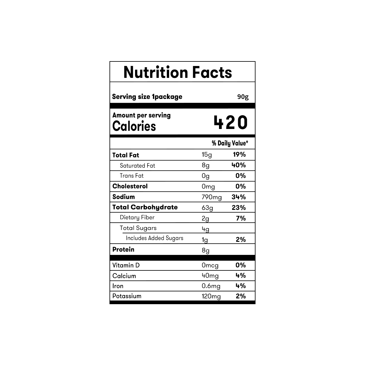 Ppushu Ppushu Noodle Snack Spicy Rice Cake Flavor 90g