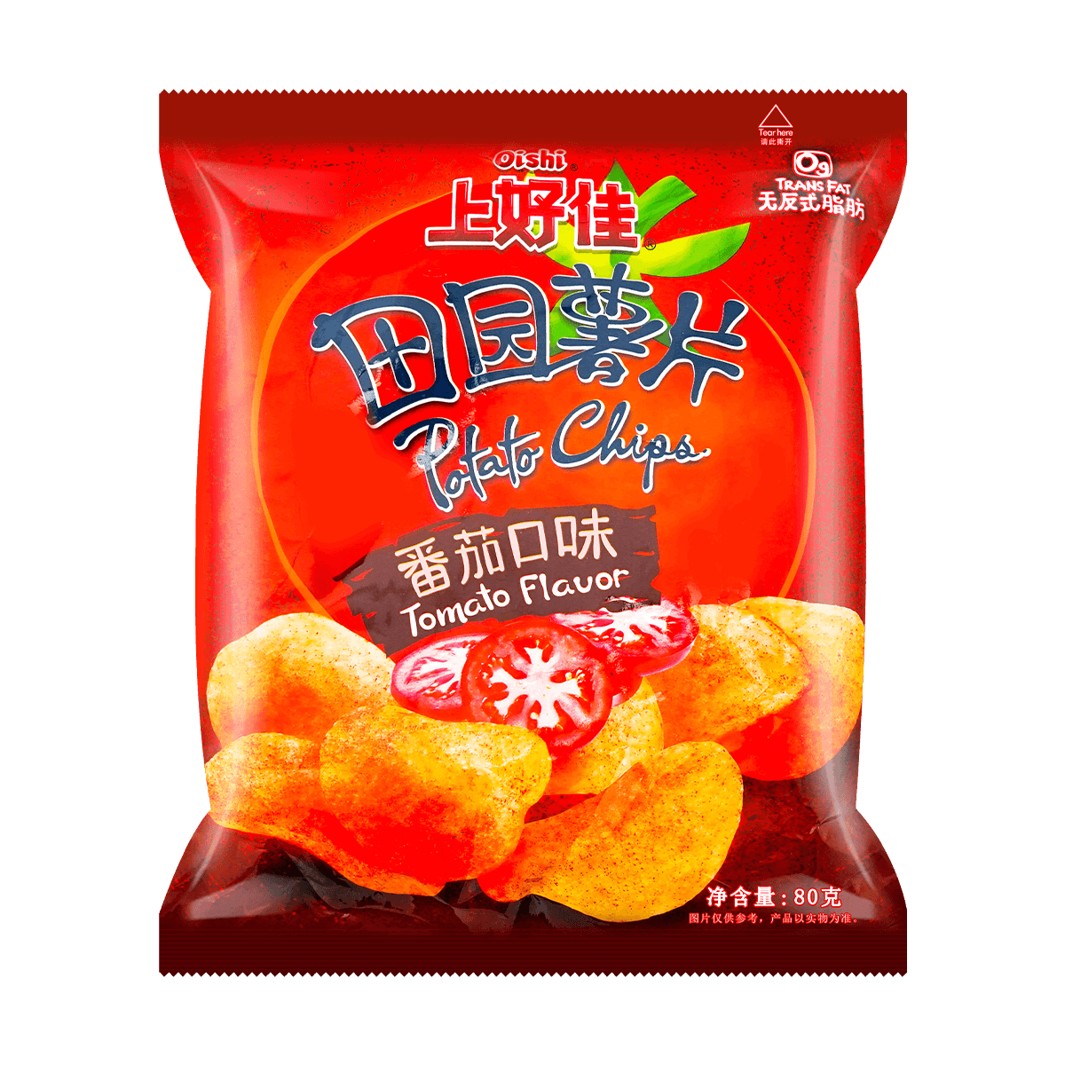 Potato Chips Tomato Ketchup Flavor 80g