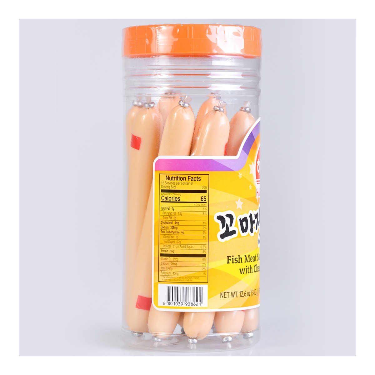 Fish Meat Sausage With Cheese 360g