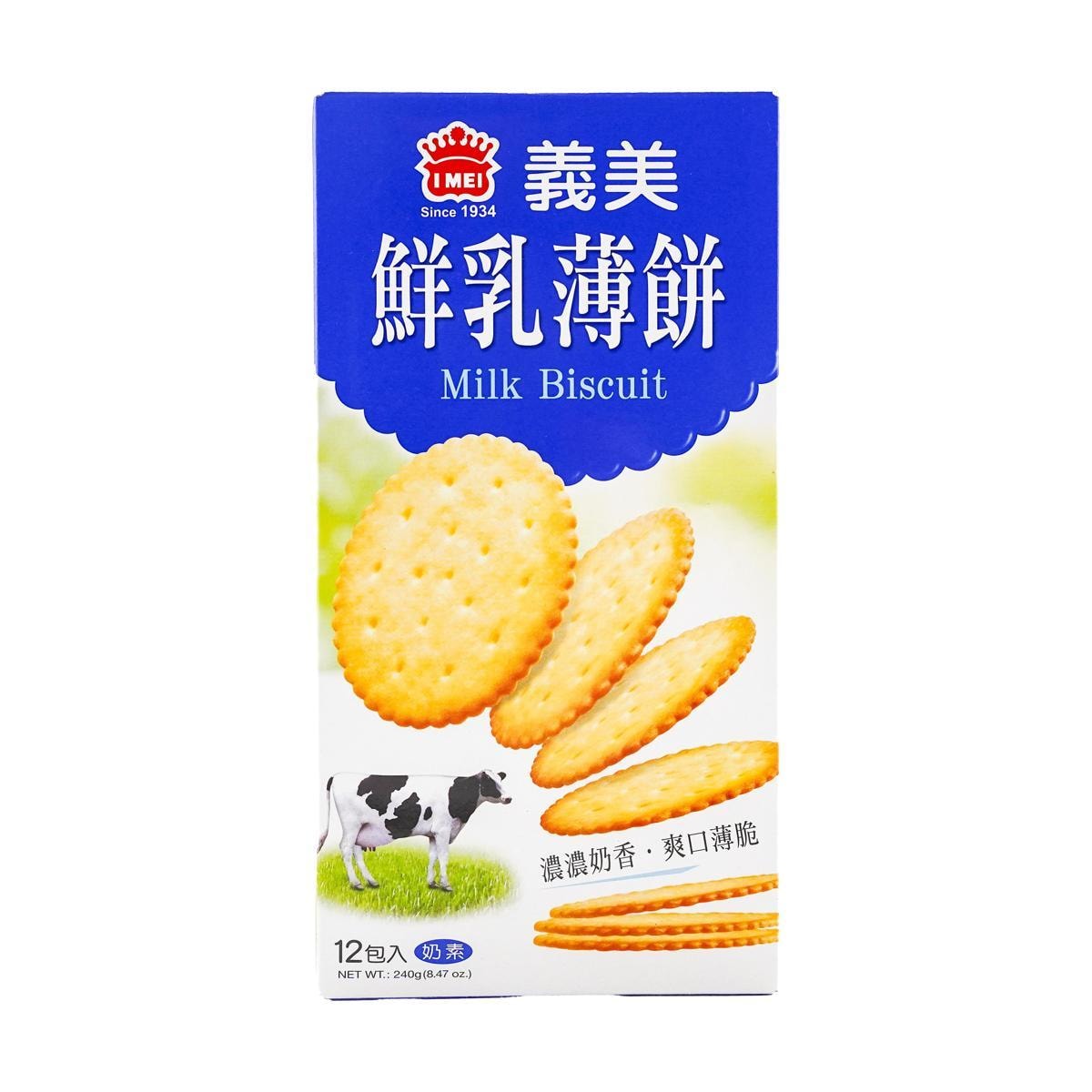 Milk Biscuit 12packs 240g