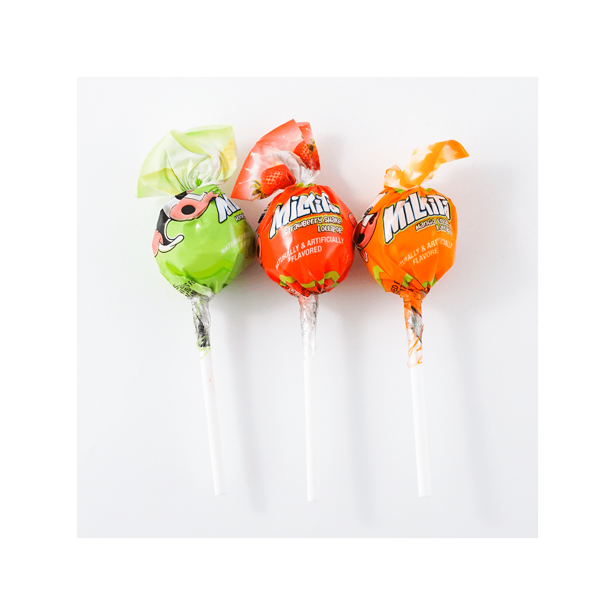 Milky Creamy Lollipop Assorted Fruit Flavor 115g