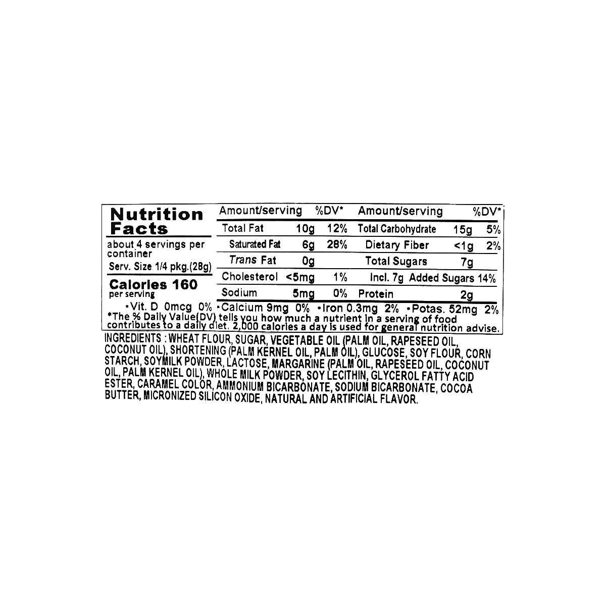 Soybean Milk Flavored Wafer 112g