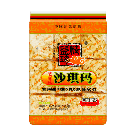 Sachima Sesame Flour Soft Flour Cake 608g