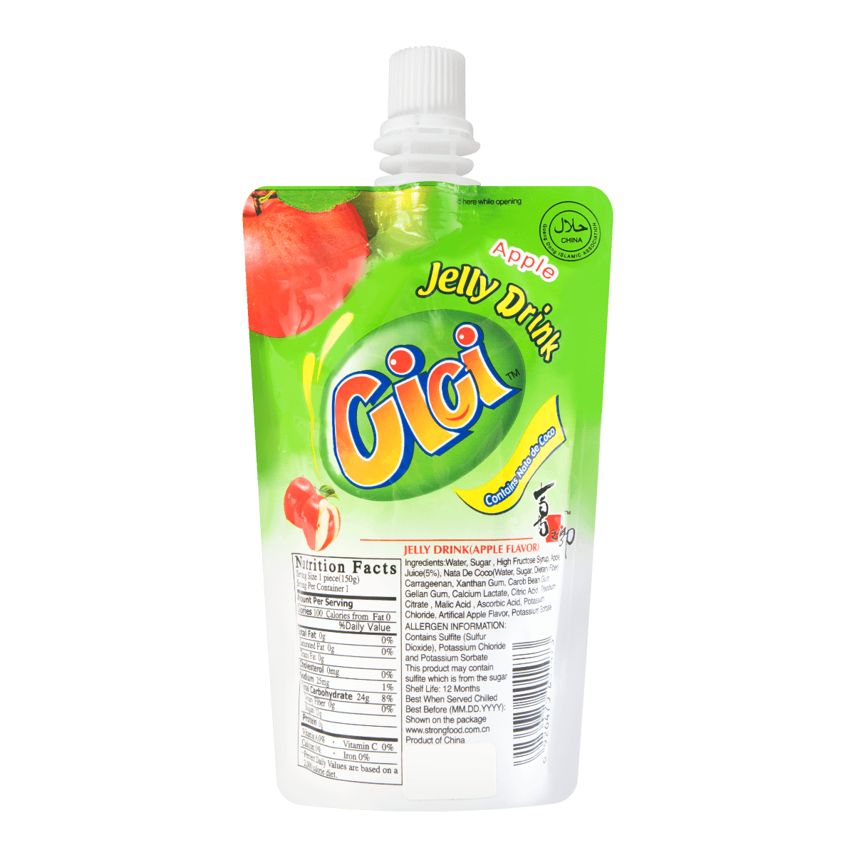 CICI Jelly Drink Apple Flavor 150g