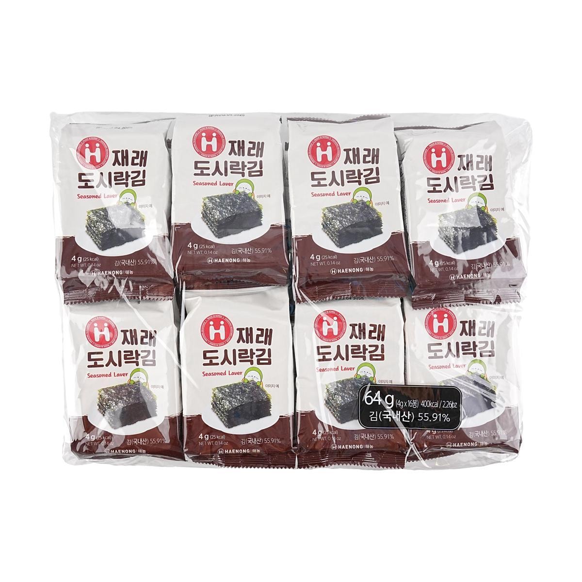 Seasoned Laver,0.14 oz*16