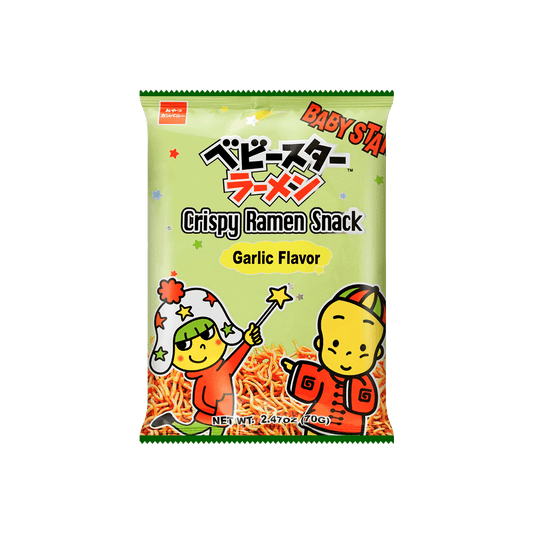 Snack Crispy Ramen Garlic Flavor 70g