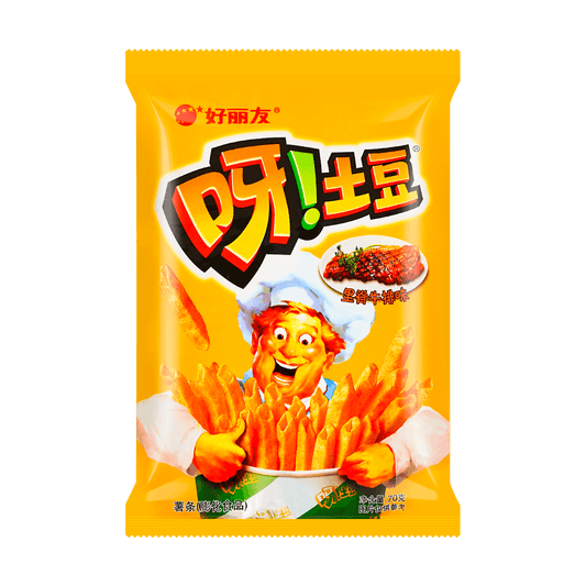 Potato French Fries BBQ Steak Flavor 70g