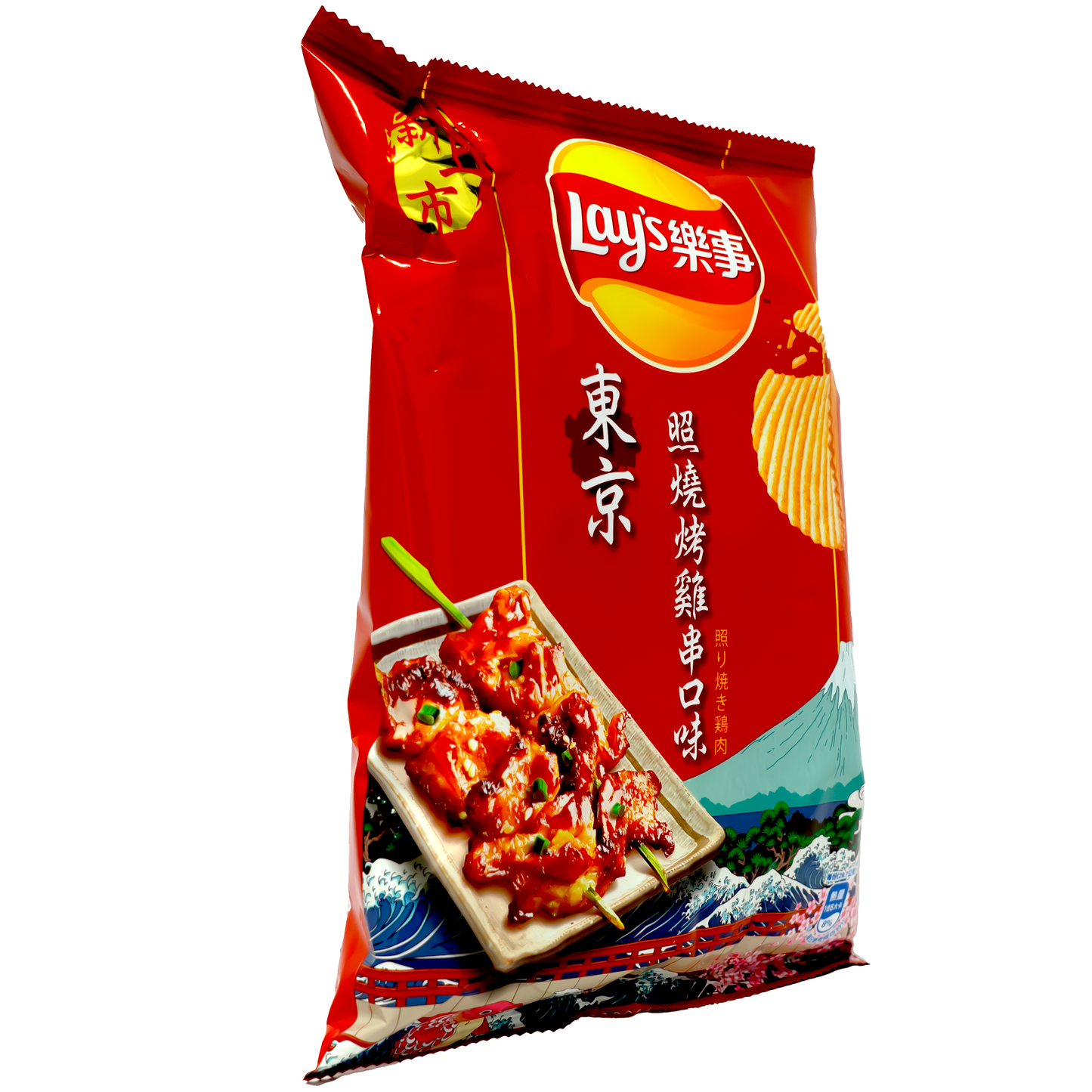 Lay's Potato Chips Tokyo BBQ Chicken Skewers Flavor 59.5g (Taiwan)