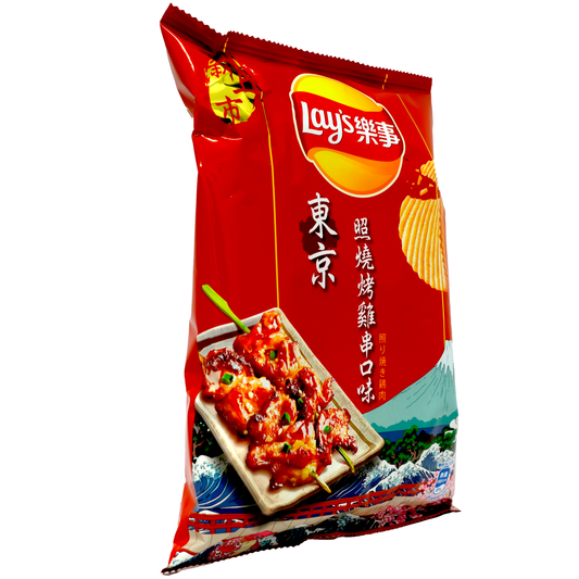 Lay's Potato Chips Tokyo BBQ Chicken Skewers Flavor 59.5g (Taiwan)