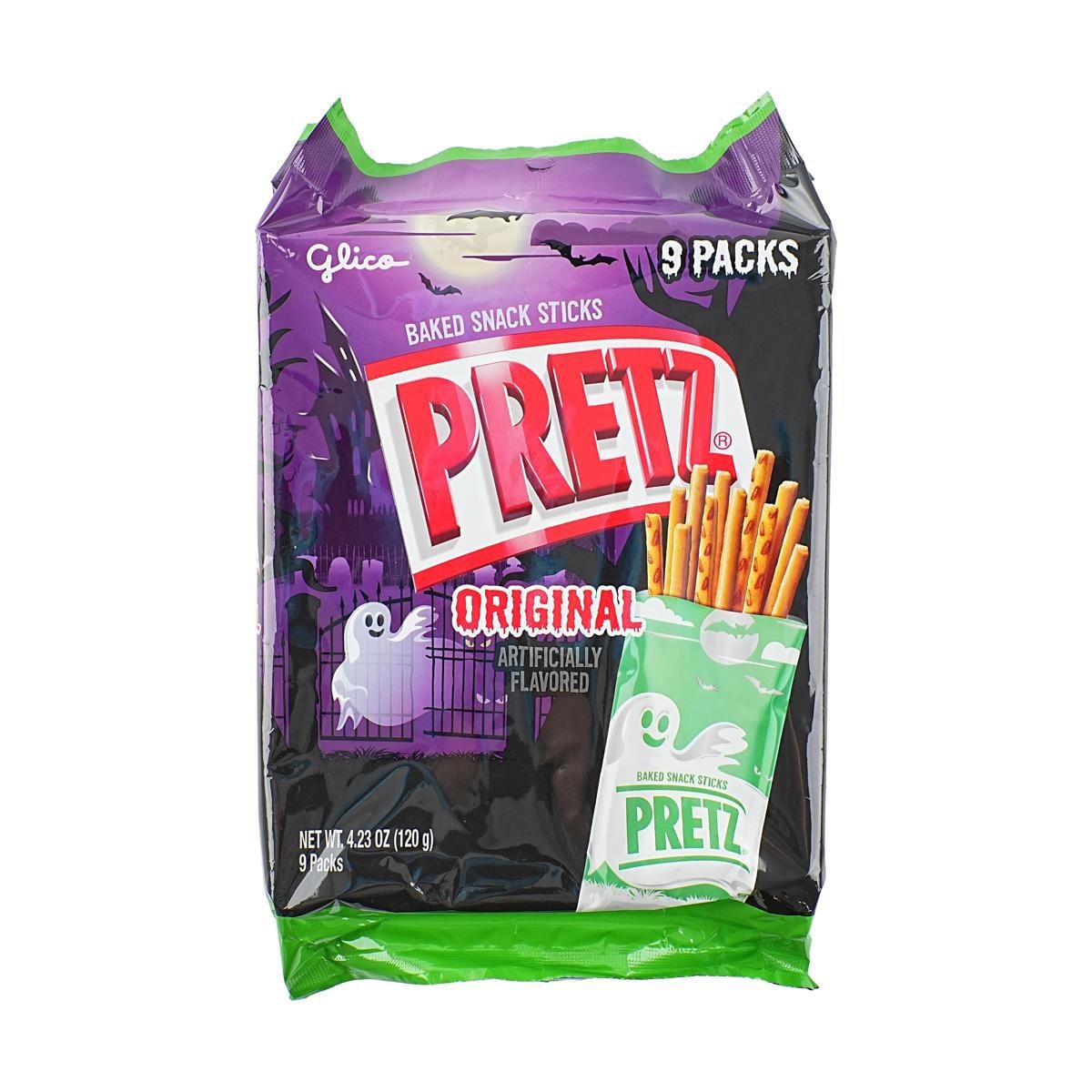 Pretz Pizza  Flavor,Family Pack ,9 Packs,4.23 oz