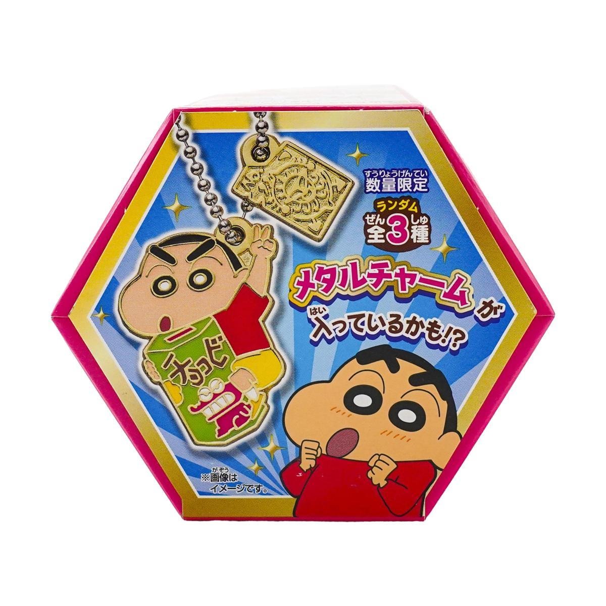 Chocobi Strawberry - Crayon Shin Chan Puffed Corn Snack, 0.63oz