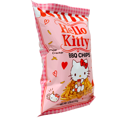 HELLO KITTY Wheat Cracker BBQ Chips 100g