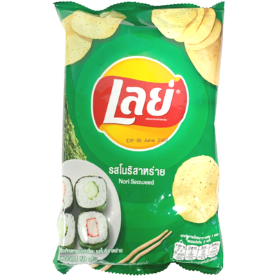 LAY'S Potato Chips Nori Seaweed Flavor 50g (Thailand)